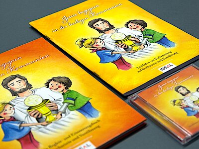 Erstkommunion Buch Leitfaden Lieder Bilder